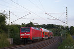 Selten auf der KBS 510 anzutreffen die 146 am RE 3 zwischen Dresden und Hof.
