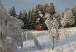 Am 29.01.23 wurde die Thüringer Bergbahn besucht.