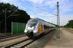 9442 103 (Bombardier Talent 2) von Abellio Rail Mitteldeutschland als RB 74626 (RB20) von Halle(Saale)Hbf Gl.