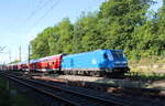 PRESS 246 049-2 mit dem RE 3967   Regenbogen-Express  von Leipzig Hbf nach Ilmenau, am 25.05.2024 in  Erfurt-Bischleben.