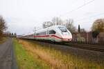 DB Fernverkehr ICE4 (412 xxx) in Rodenbach (Main Kinzig Kreis) am 04.01.25