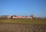 VIAS Odenwaldbahn Bombardier Itino 615 xxx und 615 xxx am 18.01.25 in Frankfurt am Main Oberrad