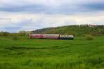 DB Gebrauchtzug 111 174-9 mit dem RB49 Ersatzzug am 29.04.23 in Nidderau