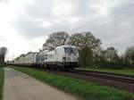 Railpool Siemens Vectron 193 813 mit dem EKOL Umleiter über Maintal Ost am 07.04.17 im Diensten von Lokomotion