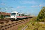 DB Fernverkehr IC Steuerwagen als EC219 in Langen (Hessen) Bhf am 05.10.22