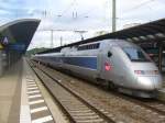Am 13.06.2011 steht TGV 4410 nach Frankfurt (Main) in Kaiserslautern Hbf