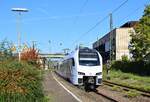 429 115 fährt als RE1 nach Homburg in Völklingen ein.