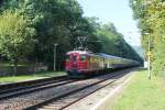 Die Centralbahn 10019 zog am 27.09.2013 den Sonderzug  Eurostrand  nach Leiwen.