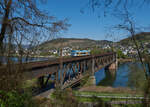 650 132 war am 20.04.2019 als RB auf dem Weg von Bullay nach Traben-Trarbach.