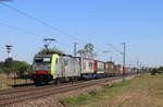 486 509 mit eime Wetron KV Zug bei Wiesental 22.4.20