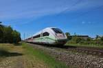 DB Fernverkehr ICE4 (412 028) in Waghäusel (Baden Württemberg) am 31.05.20