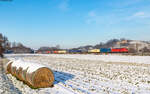 193 313-4 mit dem KT bei Riegel 16.12.22