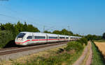 412 019 als ICE 271 (Frankfurt(Main)Hbf – Chur) bei Köndringen 7.7.23