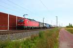 DB Cargo Siemens Vectron 193 350-6 in Auggen (Baden Württemberg) am 13.07.23  