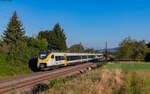 463 022 und 463 023 als RB 17109 (Offenburg - Freiburg Hbf) bei Kollmarsreute 20.9.24