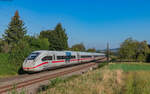 412 085	 DB Karriere  als ICE 5 (Frankfurt Hbf - Chur) bei Kollmarsreute 20.9.24  