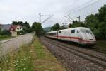 401 060-9 als ICE 270 von Basel SBB nach Berlin Ostbahnhof am 25.06.13 in Schallstadt.