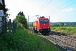 185 586-2 berraschend als Lz Richtung Sden am 08.07.13 in Kollmarsreute.