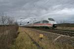 403 502-8 + 403 508-5 waren am 03.01.14 als ICE 108 von Basel SBB nach Dsseldorf Hbf unterwegs.