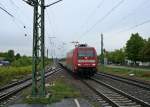 101 019-8 rauschte mit dem CNL 473 aus Kopenhagen auf dem Weg nach Basel SBB am Vormittag des 18.04.14 durch den Bahnhof Mllheim (Baden) ihrem Ziel entgegen.