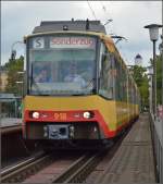 Die Konstanzer, h Verzeihung, Karlsruher Straenbahn...