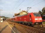 IRE 4700 mit Schublok 146 232-4 im Banhnhof St.Georgen 23.7.07