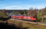 146 234-0  SWR3  mit dem RE 4723 (Karlsruhe Hbf - Konstanz) bei Sommerau 6.12.22