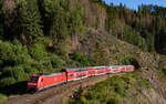 146 233	 Donaueschingen  mit dem RE 4735 (Karlsruhe Hbf - Konstanz) bei Triberg 11.8.23