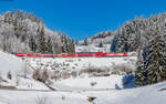 RE 4720	(Donaueschingen - Karlsruhe Hbf) geschoben von 146 234  SWR3  bei Nußbach 3.12.23  