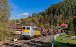 140 797 mit dem DGS 95203 (Singen - Karlsruhe Gbf) bei Nußbach 30.10.24