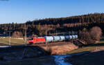 152 144 mit dem GAGC 60244 (Hausach - Rammelswiesen) bei Stockburg 10.1.25