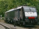 189 994  stand am 11.8.08 abgestellt in Konstanz. Grund sollen ETCS Tesfahrten sein