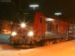 146 231-6  Triberger Wasserflle  mit dem RE 4729 (Karlsruhe Hbf-Konstanz) in St.Georgen(Schwarzw) 12.2.10