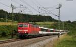 181 210-6 mit dem IC 181 (Frankfurt(Main)Hbf-Zrich HB) bei Hattingen 25.6.11