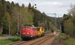 140 003-5 mit dem DGS 95232 (Konstanz-Basel Bad Bf) im Groppertal 10.5.14