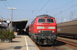 218 456-2 mit dem RE 22311 (Rottweil-Neustadt(Schwarzw)) in Villingen 17.3.16