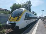 SWEG 8442 702 als S3 nach Münstertal ( Schwarzwald) Am 6.8.2024 in Bad Krozingen 