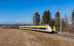 1440 181 als S 9724 (Villingen - Freiburg Hbf) bei Bachheim 15.2.25