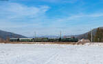 E94 088 mit dem DbZ 73846 (Stuttgart Hbf - Seebrugg) bei Titisee 15.2.25