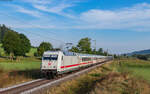 101 013  IC  mit dem NJ 471 / IC 60471 (Hamburg Altona - Zürich HB) bei Rietheim 30.8.24