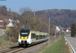 3442 200 als RE 17653 (Stuttgart Hbf-Rottweil) bei Altoberndorf 23.3.19