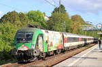 1116 159  150 Jahre Brennerbahn  mit IC Zürich-Stuttgart am 07.09.2020 in Stuttgart-Österfeld.