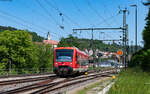 650 302 auf Rangierfahrt in Horb 31.5.23