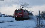 181 212-2 mit dem IC 181 (Frankfurt (Main) Hbf-Zrich HB) bei Rietheim 30.12.11