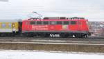 110 169-0 mit dem Mess ST 92108 (Horb-Bblingen) bei Eutingen 20.2.13