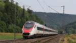 ETR 610 107-0 als Mess LPFT-T 92530 (Stuttgart Hbf - Singen (Htw) bei Grnholz 24.7.13