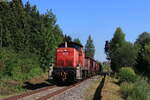 294 719-0 mit dem EZK 55298 (Deißlingen - Villingen(Schwarzw)) bei Trossingen 25.7.22