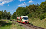 VT 245 als SWE 69744 (Rottweil - Bräunlingen Bf) bei Schwenningen 18.8.23