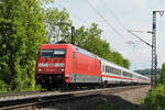 101 040-4 imt dem IC2266 bei Uhingen am 09.05.2020