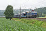 SEL 181 204-9 mit  Millionenzug  aus Sindelfingen bei Uhingen 22.06.2022